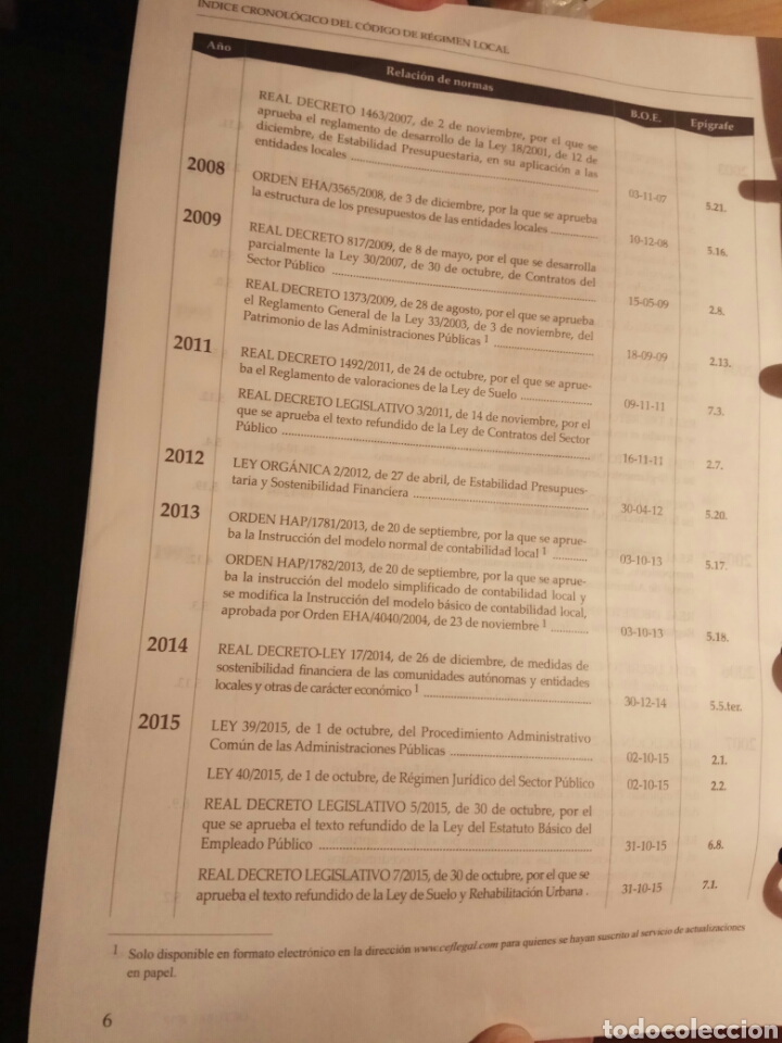 Libros: Codigo de regimen local - Foto 7
