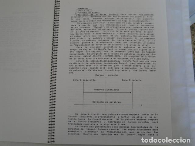 Libros: WordPerfect 5.0 Para IBM PC. Tratamiento de Textos. Año 1989. - Foto 3 - 159758742