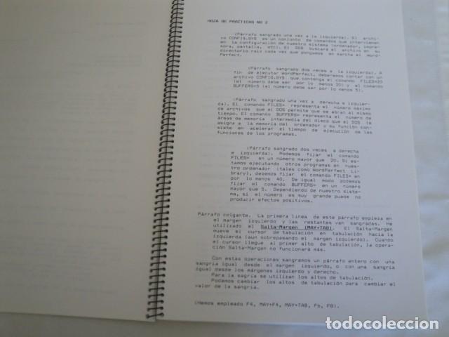 Libros: WordPerfect 5.0 Para IBM PC. Tratamiento de Textos. Año 1989. - Foto 4 - 159758742