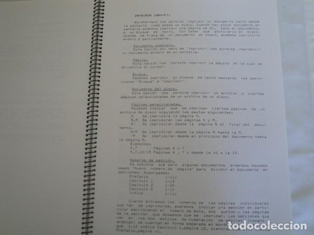 Libros: WordPerfect 5.0 Para IBM PC. Tratamiento de Textos. Año 1989. - Foto 5 - 159758742