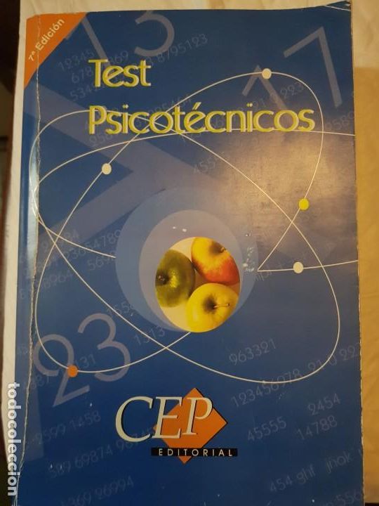 Libros: TESTs PSICOT&Eacute;CNICOS CEP. 2001. Incluye libro de soluciones a los tests. - Foto 1