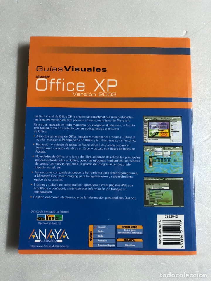 libro de informática guía visual office xp vers - Buy New books about civil  service entrance examinations on todocoleccion