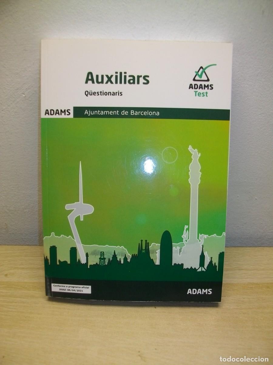 Libros: Q&uuml;estionaris Auxiliars Ajuntament de Barcelona: 2 - Foto 1