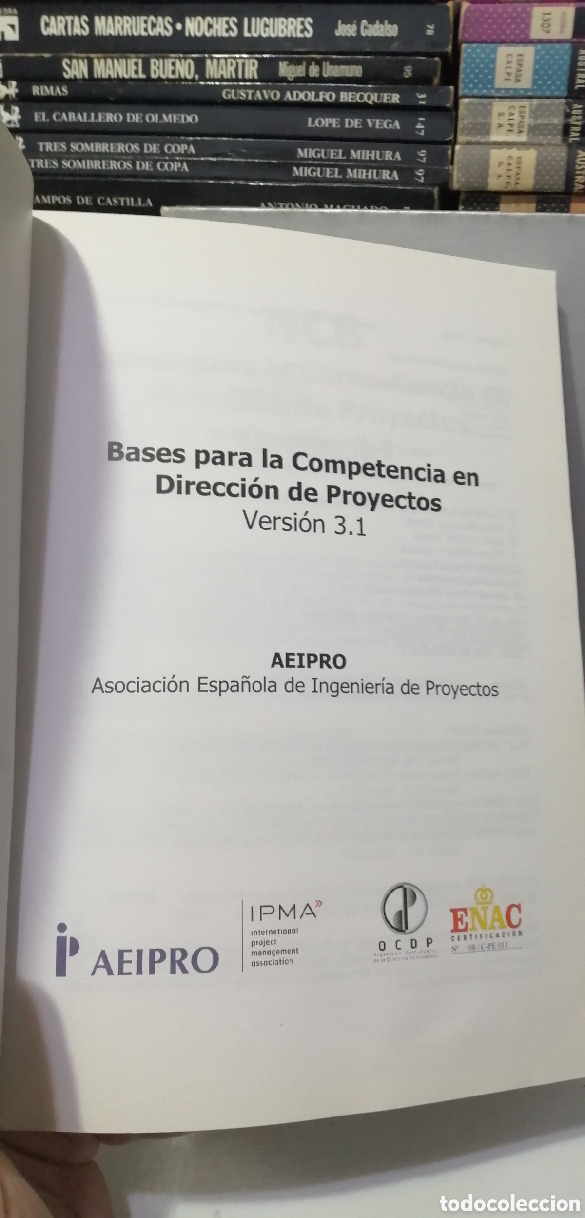 Libros: NCB Bases para la Competencia en Direcci&oacute;n de Proyectos Version 3.1 IPMA Certification - Foto 5