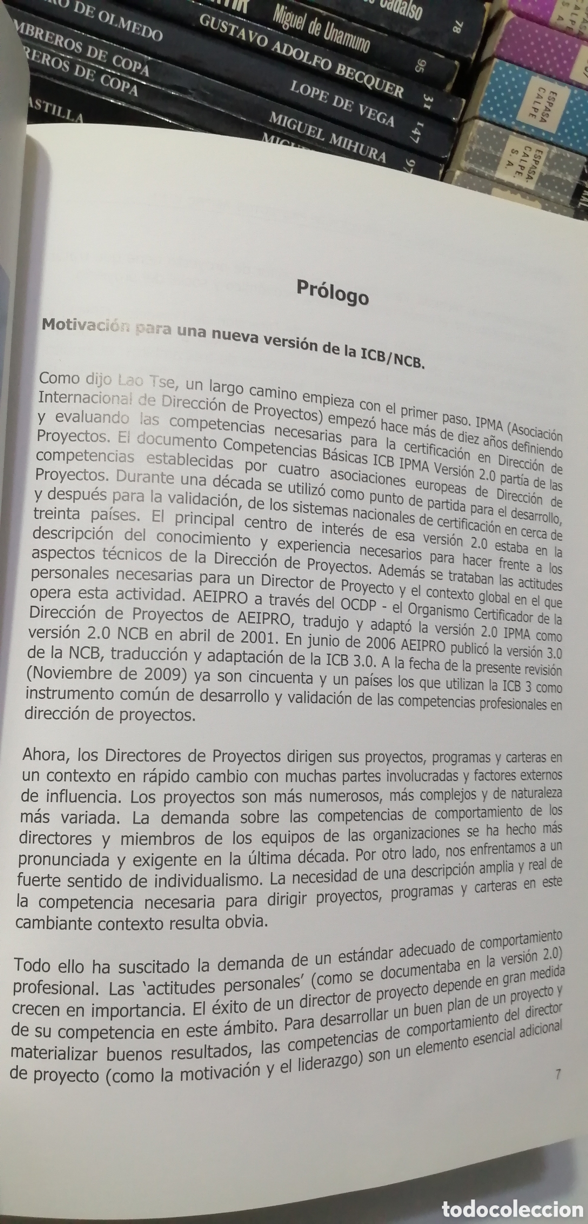 Libros: NCB Bases para la Competencia en Direcci&oacute;n de Proyectos Version 3.1 IPMA Certification - Foto 8