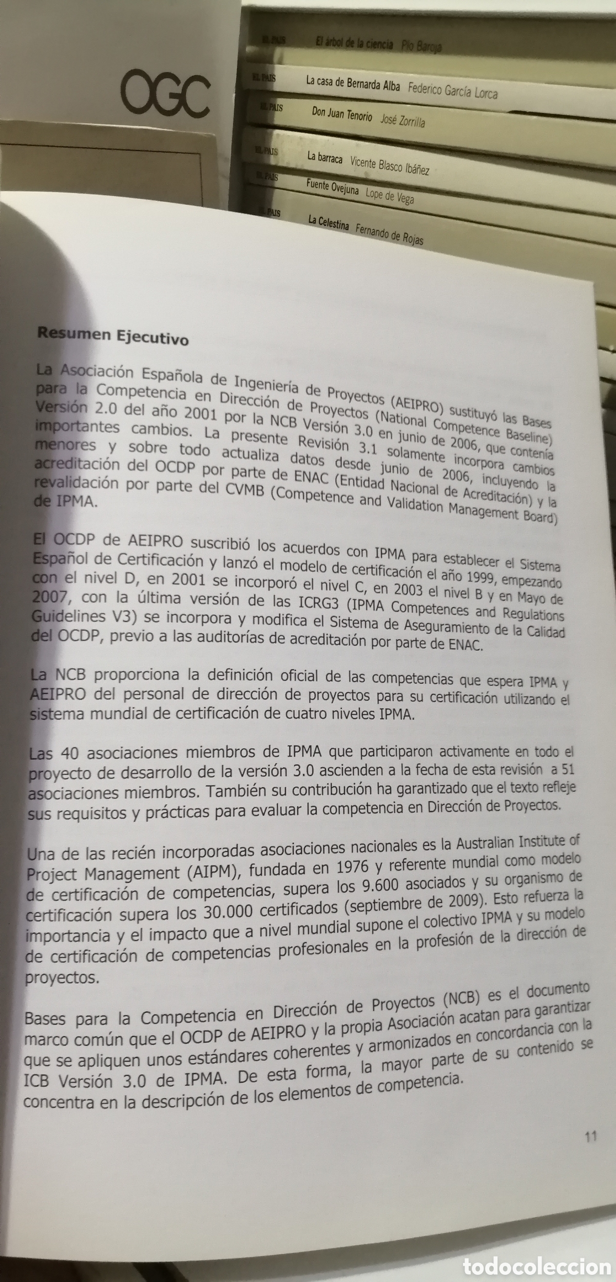 Libros: NCB Bases para la Competencia en Direcci&oacute;n de Proyectos Version 3.1 IPMA Certification - Foto 10