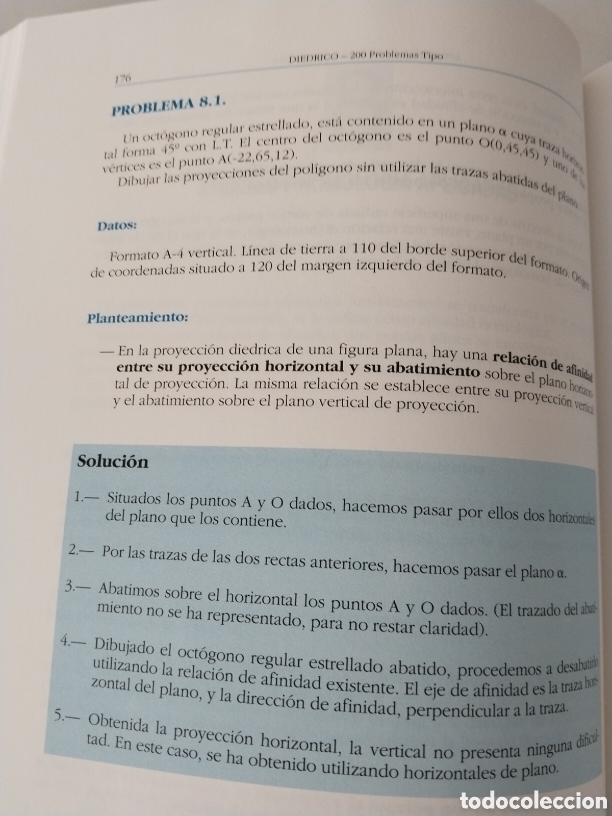 Libros: SISTEMA DIEDRICO,200 ejercicios resuelto - Foto 2