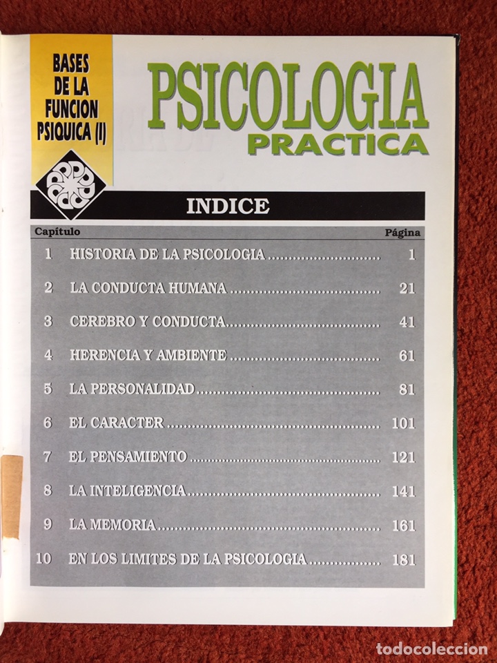 Libros: Psicolog&iacute;a Pr&aacute;ctica 7 tomos Ed. Espacio y Tiempo - Foto 14