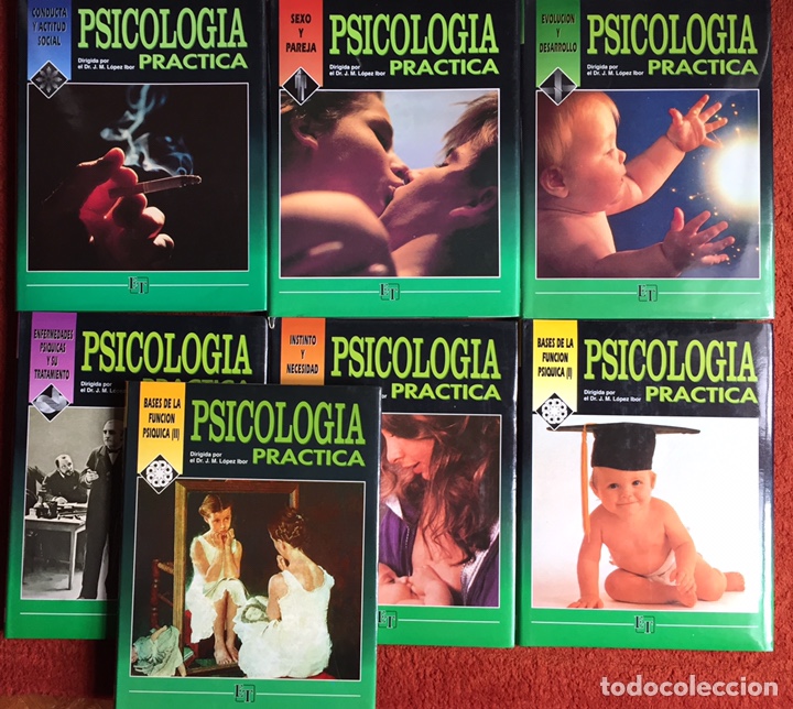 Libros: Psicolog&iacute;a Pr&aacute;ctica 7 tomos Ed. Espacio y Tiempo - Foto 1