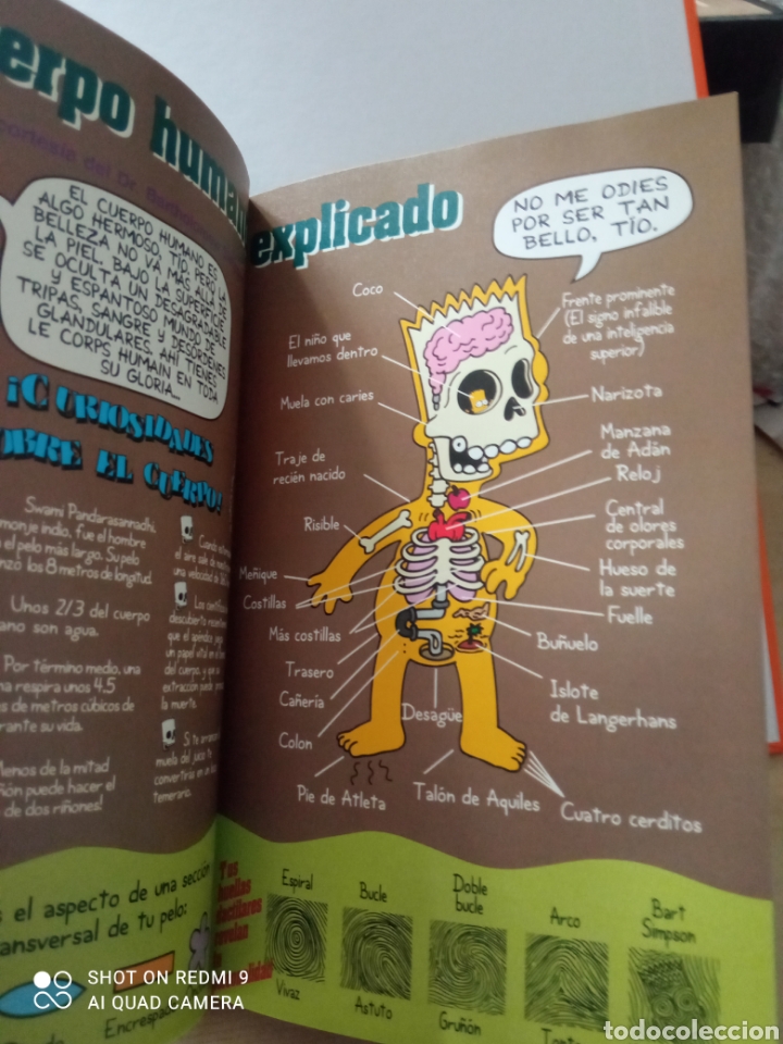Libros: Gu&iacute;a para la vida bart simpson magn&iacute;fico libro - Foto 4