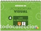 books: LOS ALIMENTOS 2 - M&eacute;todo de lectoescritura visual 4. Los alimentos 2