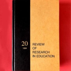 Libros: REVIEW OF RESEARCH IN EDUCATION - 20 1994 - LINDA DARLING-HAMMOND - EDIT. AMERICAN EDUCATIONAL - NUE. Lote 311140118