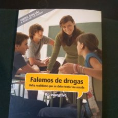 Libros: KIT EDUCATIVO. GALLEGO/ESPAÑOL FALAMOS DE DROGAS. Lote 334507598