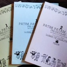 Libros: PATIM, PATAM, PATUM ( 3 LIBROS). Lote 353642178