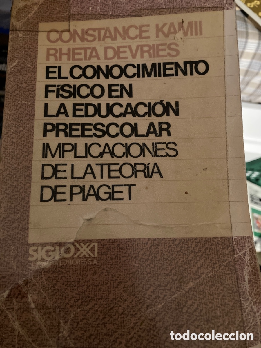 Livros: C Kami y R Devries &ldquo;?El conocimiento fisico en la educacion preescolar&rdquo;