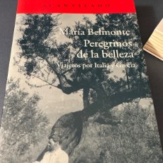Libros: PEREGRINOS DE LA BELLEZA - BELMONTE BARRENECHEA, MARÍA