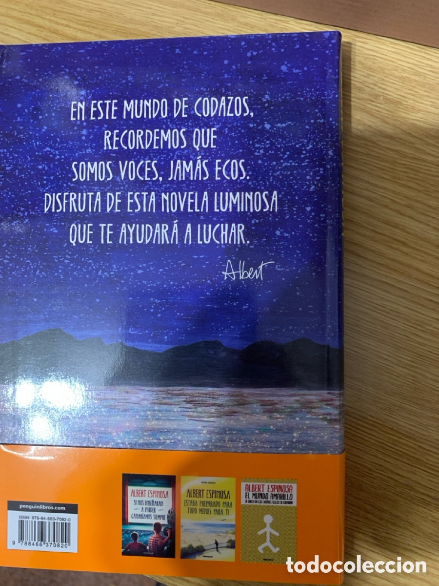 Libros: LA NOCHE QUE NOS ESCUCHAMOS - ESPINOSA, ALBERT - Foto 2
