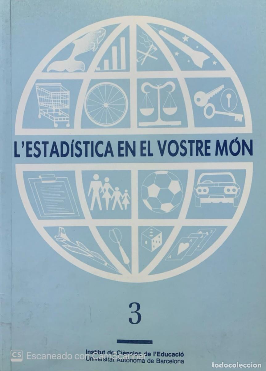 Libros: LESTADISTICA EN EL VOSTRE MON 3 - Foto 1