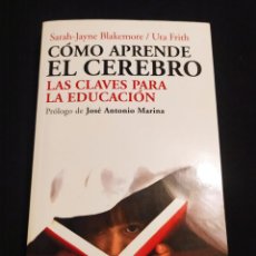 Libros: COMO APRENDE EL CEREBRO. LAS CLAVES PARA LA EDUCACION