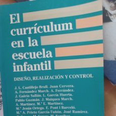Libros: BARIBOOK 216. EL CURRÍCULUM EN LA ESCUELA INFANTIL SANTILLANA AULA XXI