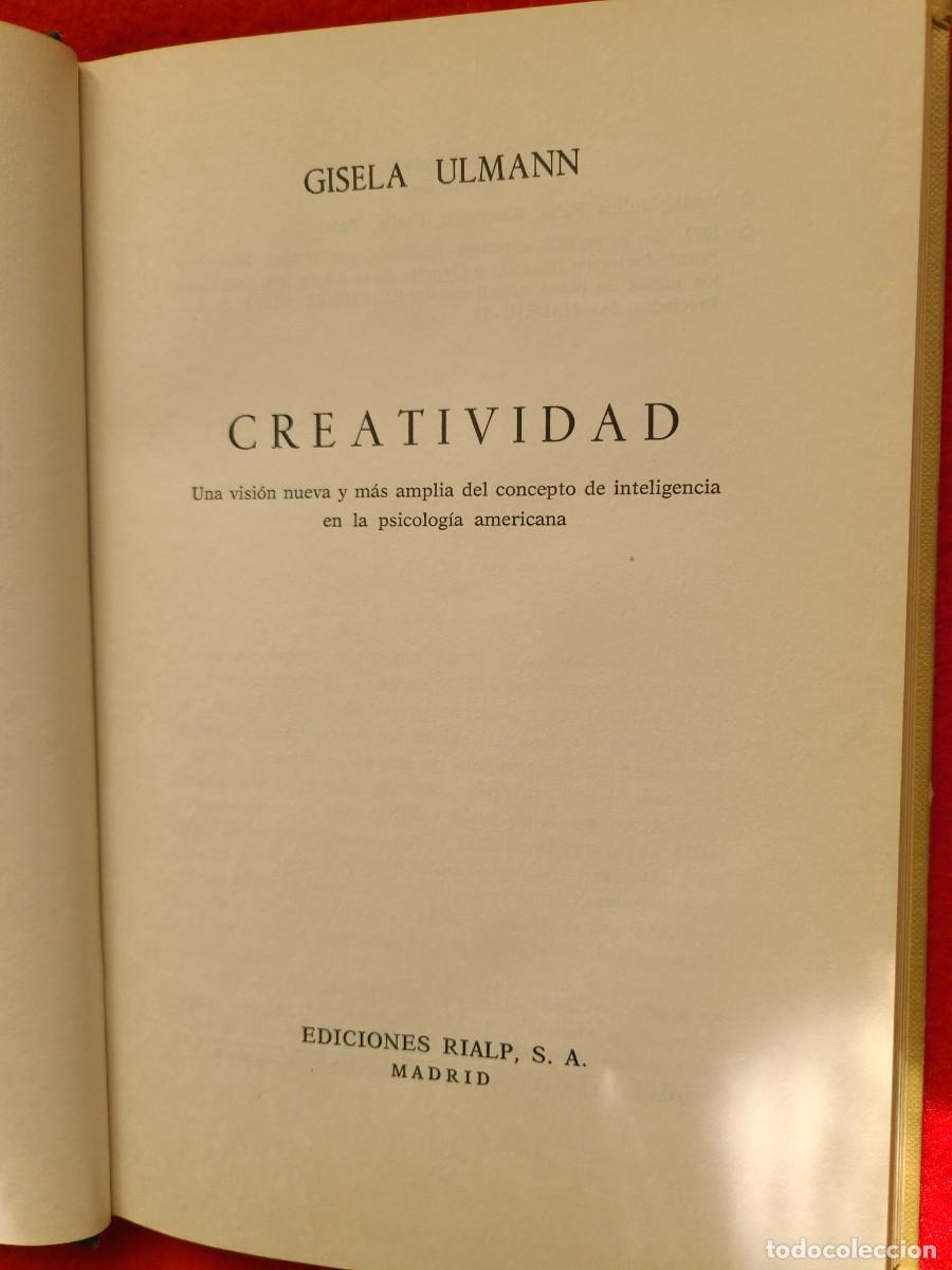 Libros: Creatividad. Gisela Ulmann - Foto 2