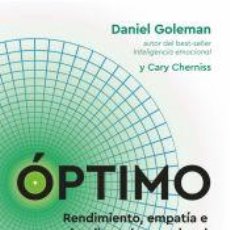 Libros: ÓPTIMO - CHERNISS, CARY; GOLEMAN, DANIEL