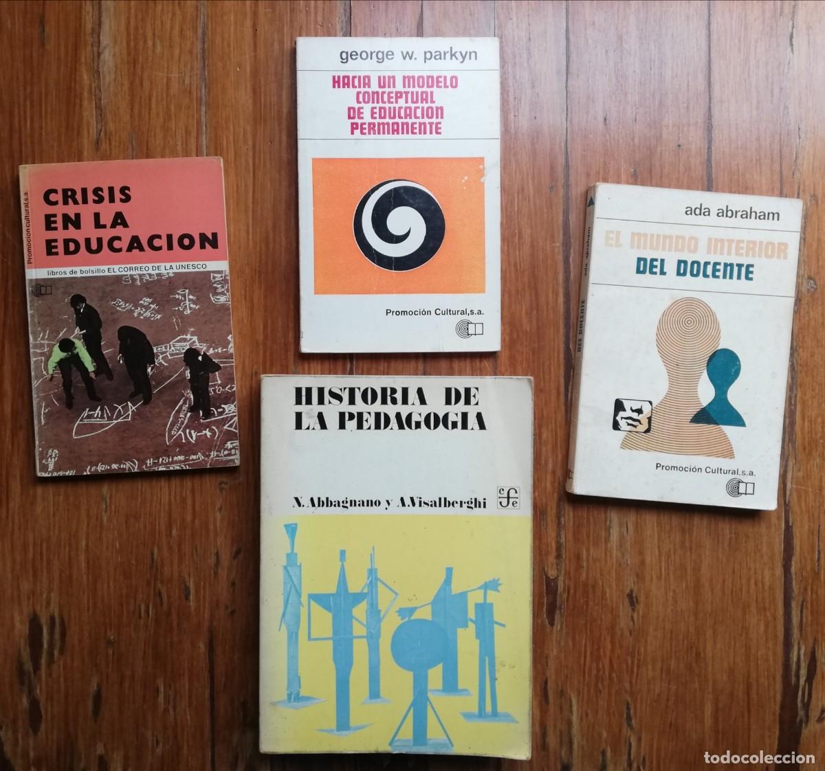 Libros: Lote de libros de tem&aacute;tica de educaci&oacute;n y pedagog&iacute;a. - Foto 1