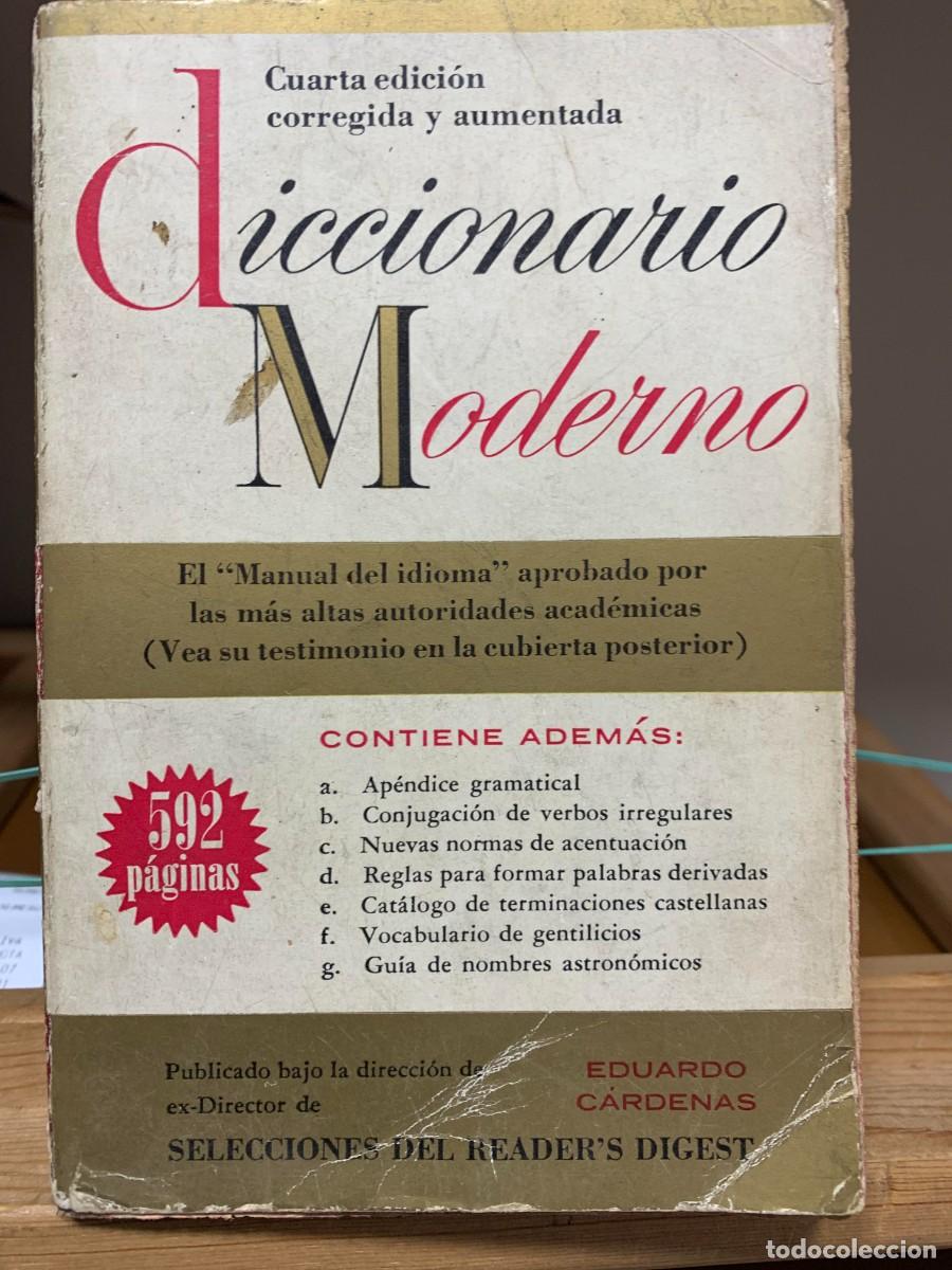 Libros: DICCIONARIO MODERNO cuarta edicion - Foto 1