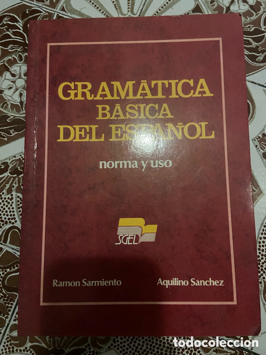 Libros: Libro de texto Gram&aacute;tica B&aacute;sica del Espa&ntilde;ol de SGEL. - Foto 1