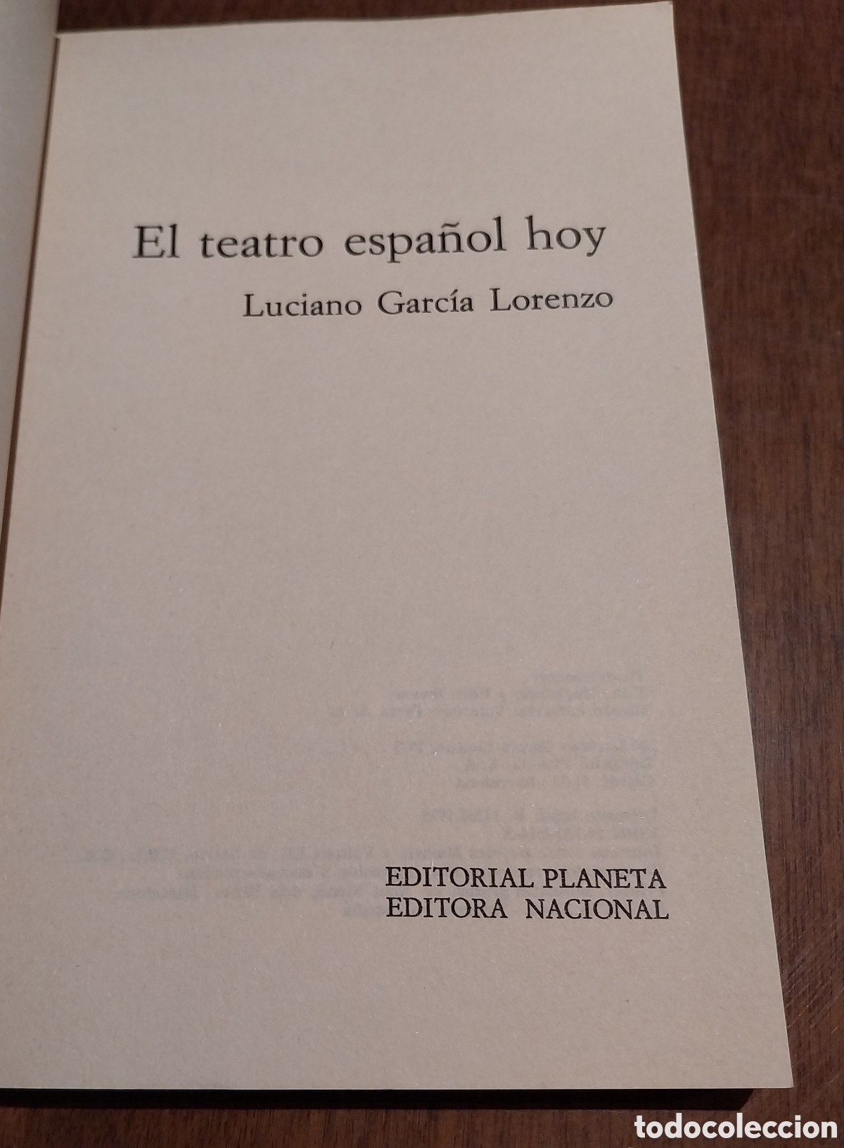 Libros: Libro 1975 &rdquo;El Teatro Espa&ntilde;ol Hoy&rdquo; - Foto 4