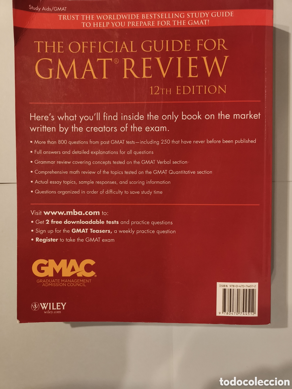 Libros: Guia de la GMAT en ingl&eacute;s 12 edici&oacute;n - Foto 2