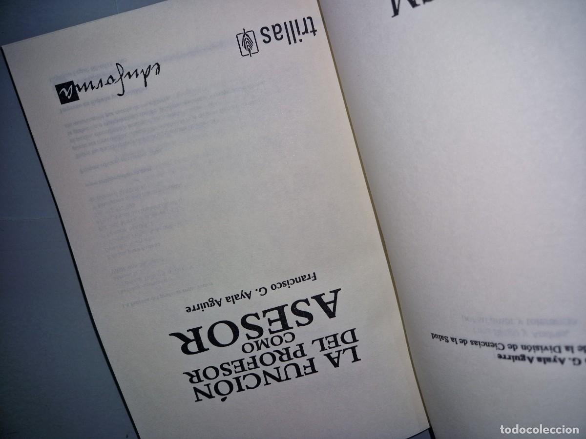 Libros: LA FUNCION DEL PROFESOR COMO ASESOR - Foto 2