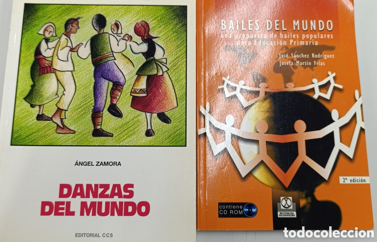 Libros: Libro &rdquo;Bailes del Mundo: Propuesta de Bailes Populares para Educaci&oacute;n Primaria&rdquo; + CD-ROM Did&aacute;ctico (