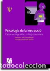 Libros: Psicologia de la instrucci&oacute;. Laprenentatge dels continguts escolars - Dom&eacute;nech Betoret, Fernando