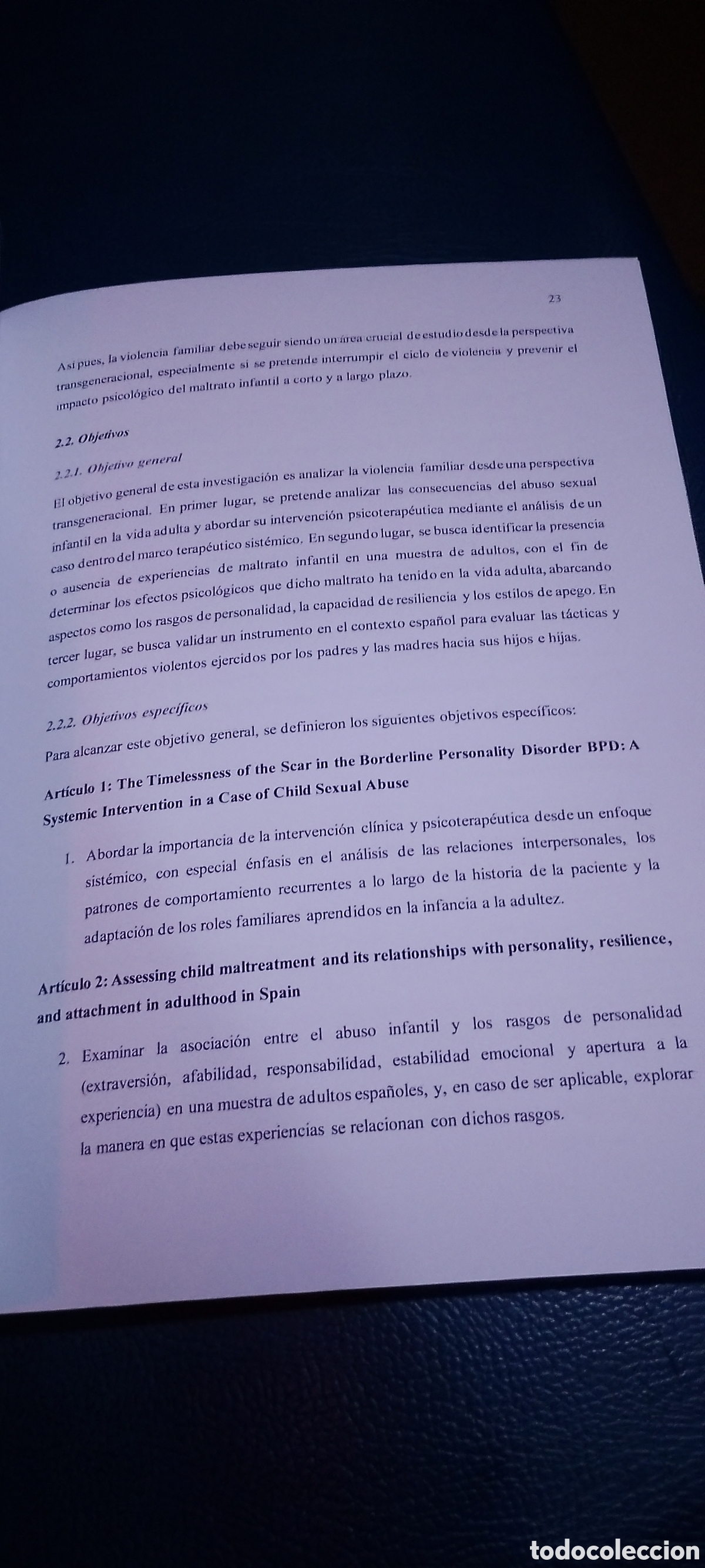 Libros: Tesis doctoral, la violencia familiar - Foto 3