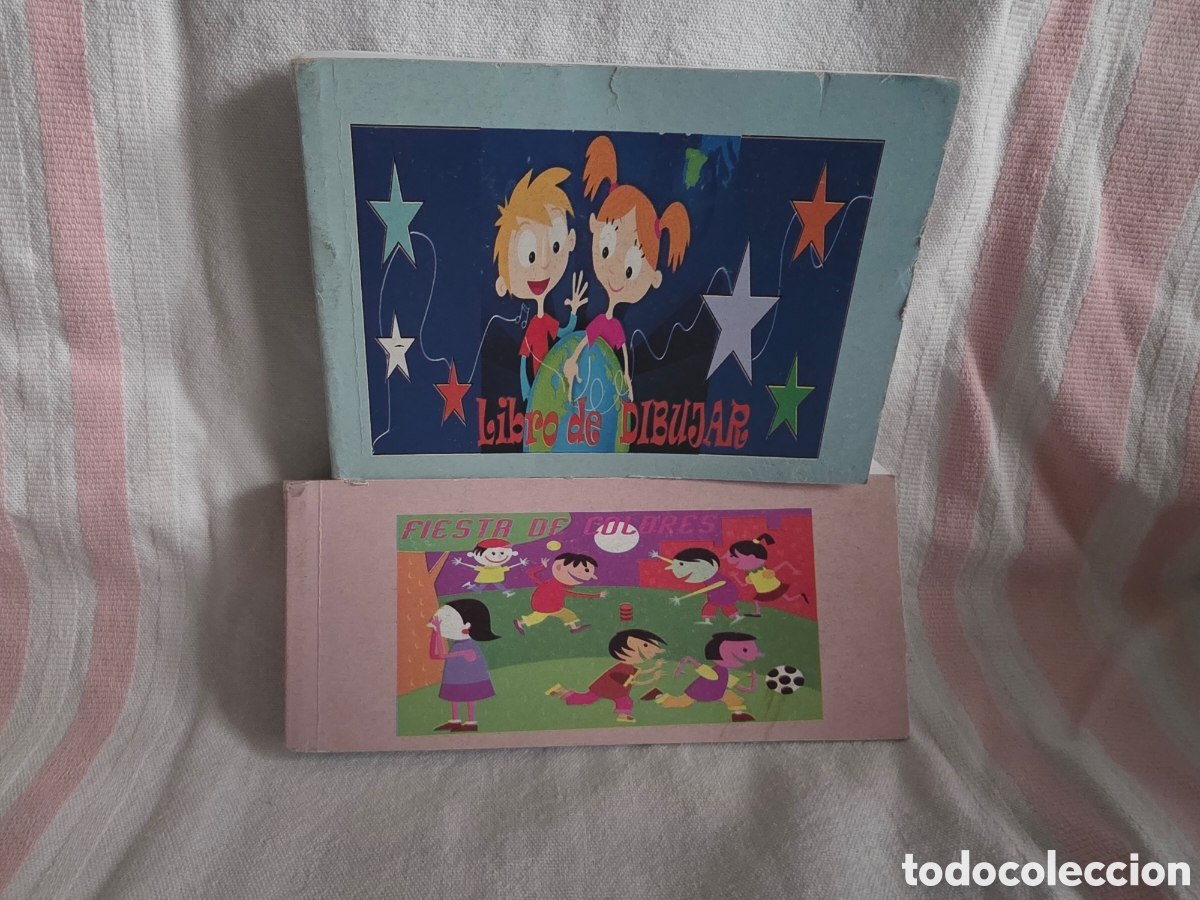 Libros: Dos libros peque&ntilde;os para dibujar y colorear