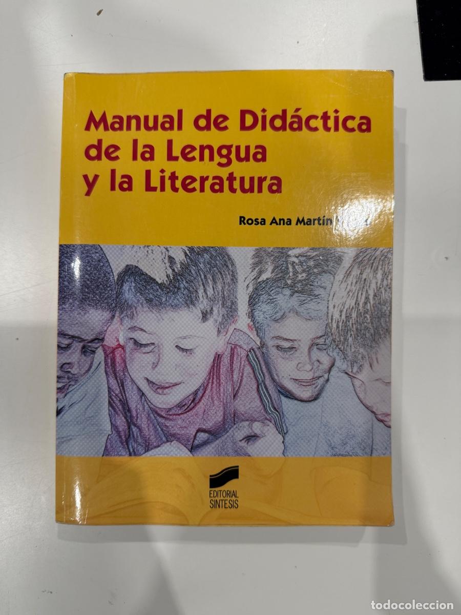 Libros: Manual de Did&aacute;ctica de la Lengua y la Literatura