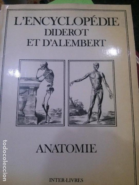 Libros: lencyclopedie diderot et dalembert ,anatomie - Foto 1