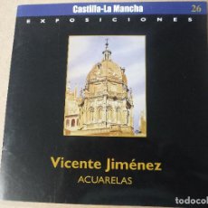 Libros: CATALOGO ACUARELAS VICENTE JIMENEZ. Lote 142048314