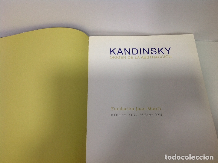 Libros: KANDINSKY ORIGEN DE LA ABSTRACCION - Foto 2