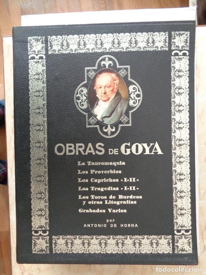Libros: OBRAS DE GOYA.ANTONIO DE HORNA - Foto 1