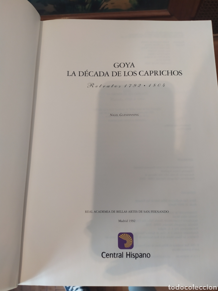 Libros: Goya. La d&eacute;cada de los Caprichos. Retratos. - Foto 5