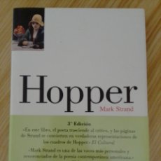 Libros: HOPPER. MARK STRAND. LUMEN, 2012.. Lote 384248539
