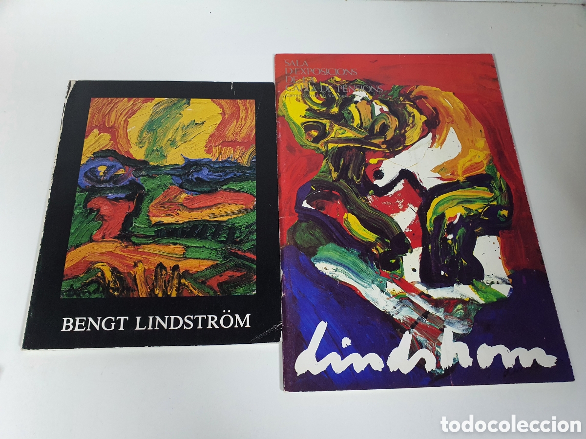 Libros: Lote catalogos bengt lindstrom pintor - Foto 1
