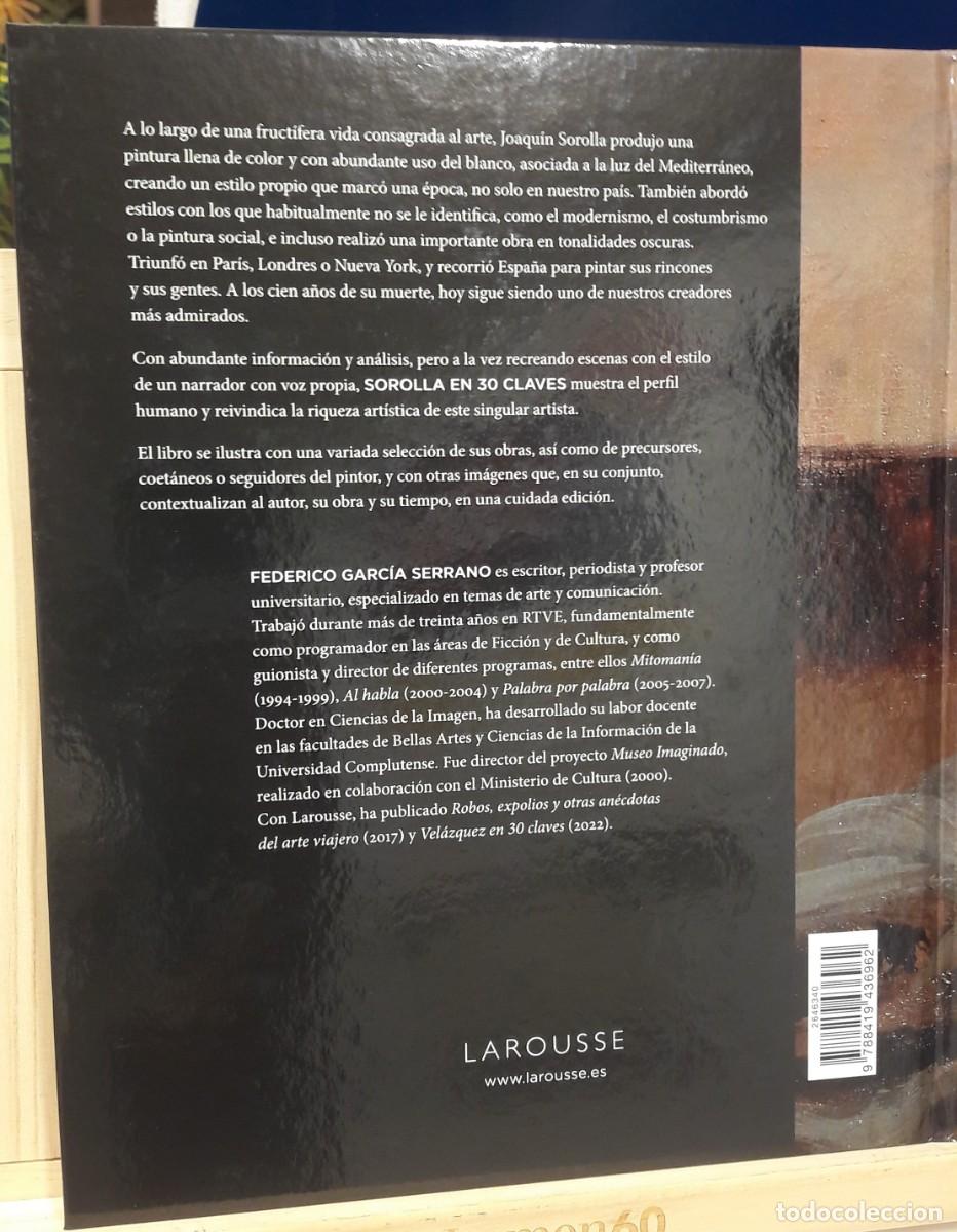 Libros: SOROLLA EN 30 CLAVES - Foto 2
