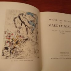 Libros: AUTOUR DES POEMES DE MARC CHAGALL 1975