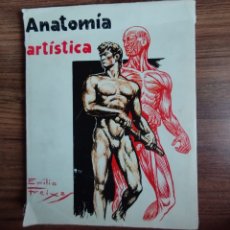 Libri: LIBRO DE ANATOMÍA ARTÍSTICA DE EMILIO FREIXAS. 1969.