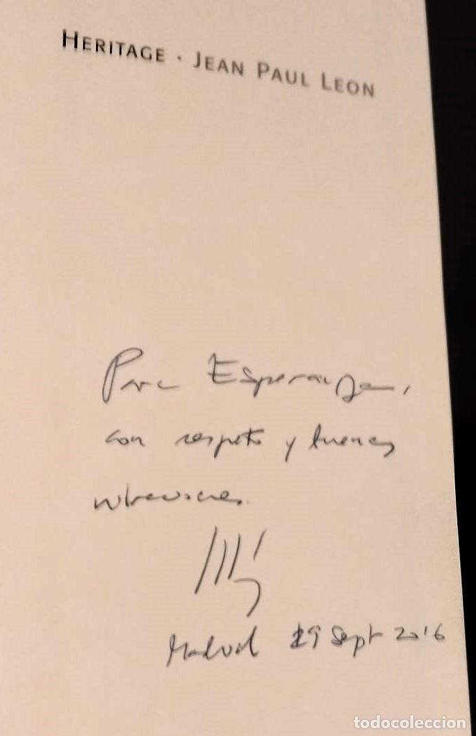 Libros: H&eacute;ritage-JEAN PAUL LEON - Foto 3