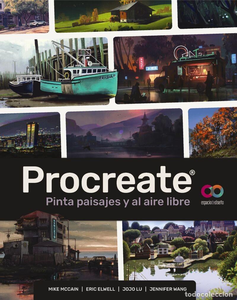 Libros: PROCREATE - PINTA PAISAJES Y AL AIRE LIBRE - Foto 1
