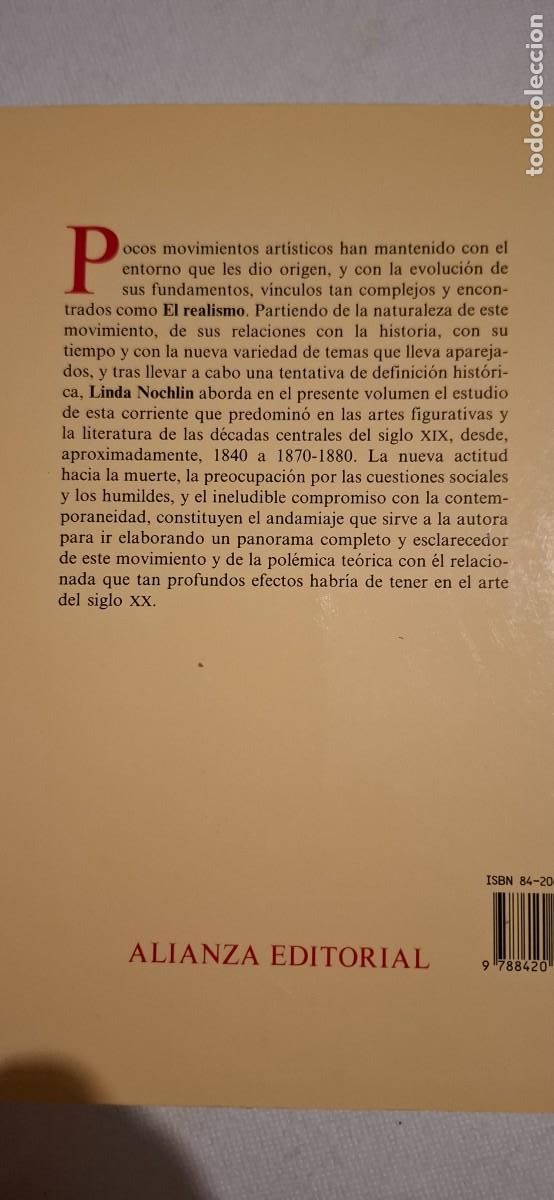 Libros: LINDA NOCHLIN: EL REALISMO - Foto 2